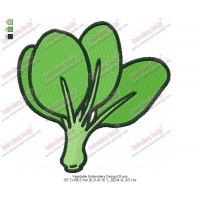 Vegetable Embroidery Design 02